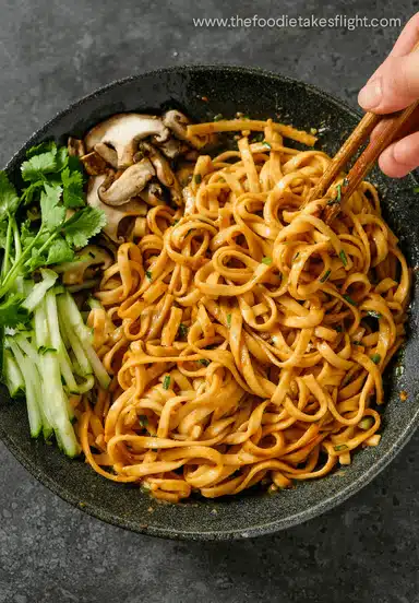Image for the Easy Spicy Miso Noodles recipe