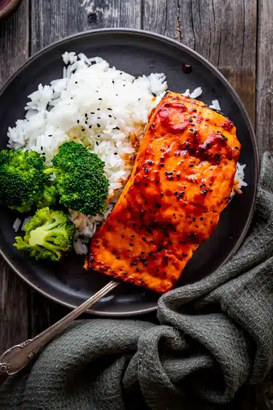 Image for the 15-Minute Gochujang Salmon recipe