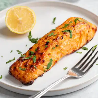 Image for the Air Fryer Honey Dijon Salmon recipe